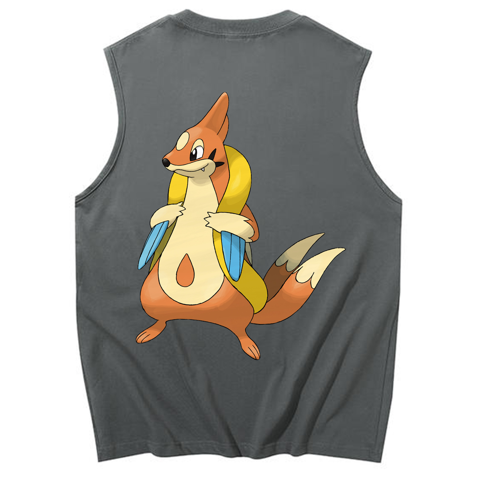 （画像用） ポケットモンスター Pokémon コットン100％タンクトップ（背面プリント）